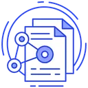 Free Content Sharing Data Send Data Sharing Icon