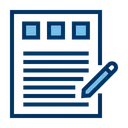 Free Content Writing Content Content Management Icon