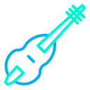 Free Audio Contrabajo Instrumento Icono