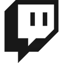 Free Twitch Logotipo Midia Social Icon