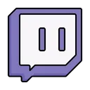 Free Twitch Aplicativos Plataforma Ícone