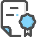 Free Contract Document Agreement Icon