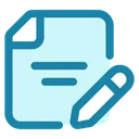 Free Contract Agreement Document Icon