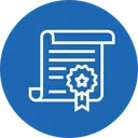 Free Contract Certificate Deal Icon