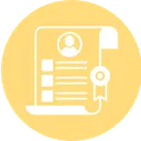 Free Contract Agreement Document Icon