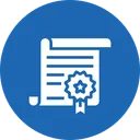 Free Contract Certificate Deal Icon