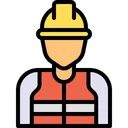 Free Contractor Labor Worker Icon