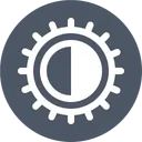 Free Contrast Icon