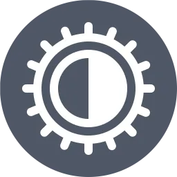 Free Contrast  Icon