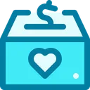 Free Contribution Box  Icon