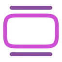 Free Control Deslizante Minimalista Horizontal Icono