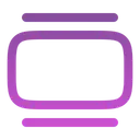 Free Control Deslizante Minimalista Horizontal Icono