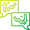 Free Bate Papo De Mercado Analise De Mercado Mensagem De Mercado Ícone