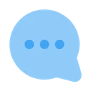 Free Conversacion Burbuja De Chat Escritura Icono