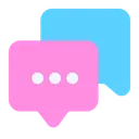 Free Conversation  Icon