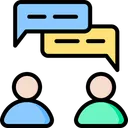 Free Conversation  Icon