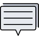 Free Conversation Chat Communication Icône