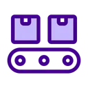 Free Conveyor Packages Box Icon