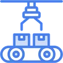 Free Conveyor Production Conveyor Belt Icon