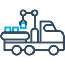 Free Conveyor truck  Icon