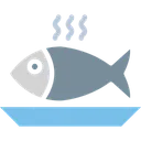 Free Cooked Fish Fish Food Icon