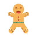 Free Cookies Ginger Man Biscuit Icon