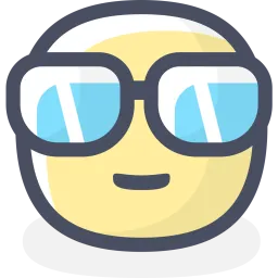 Free Cool Emoji Icon