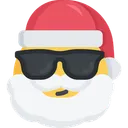 Free Pere Noel Noel Emoji Icône