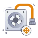 Free Cooling Fan Icon