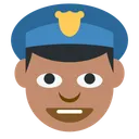 Free Cop Medium Dark Icon