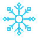 Free Navidad Copos Nieve Icon