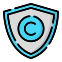 Free Copyright-Schild  Symbol