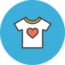 Free Corazon Camisa Icono