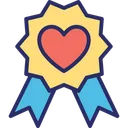 Free Corazon Corazon Insignia Icono