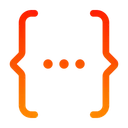 Free Corchetes Elipses Corchetes Codigo Icono