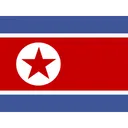 Free Corea Del Norte Bandera Icono