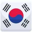 Free Corea Del Sur Bandera Del Pais Bandera Icono