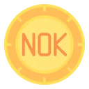 Free Coroa Norueguesa Dinheiro Moeda Icon