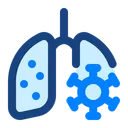 Free Coronavirus Lungs Breathe Icon