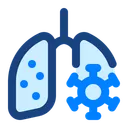 Free Coronavirus Lungs Breathe Icon