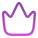 Free Corona Minimalista Icono