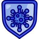 Free Corona Shield Protect Security Icon