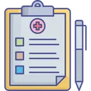 Free Corona Test Report Medical Report Icon