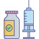 Free Corona Vaccine Coronavirus Syringe Icon