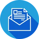 Free Correo Electronico Marketing Carta Icono