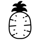 Free Abacaxi Fruta Saudavel Icon