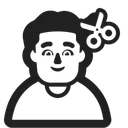 Free Conseguir Corte De Pelo Droga Icono