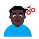 Free Conseguir Corte De Pelo Plano Icono