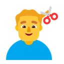 Free Conseguir Corte De Pelo Plano Icono