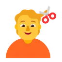 Free Conseguir Corte De Pelo Plano Icono